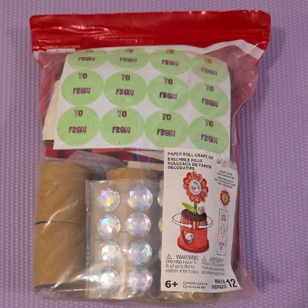 Creative Craft Kit with Stickers and Gems